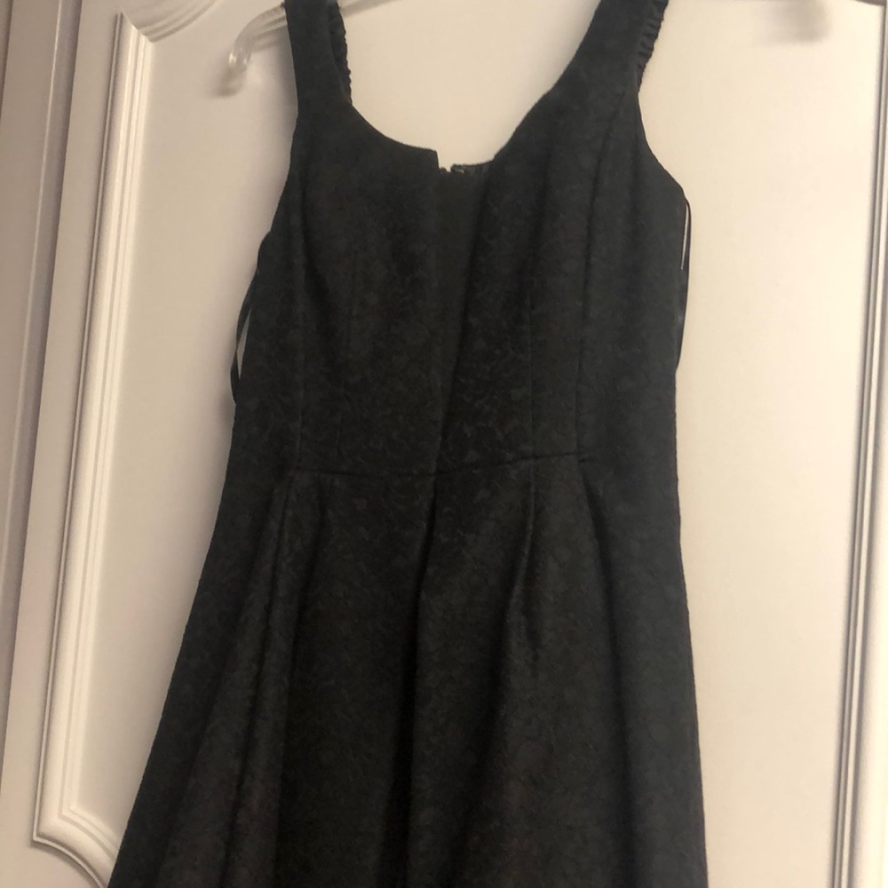 Brocade fancy WHBM overlay dress
